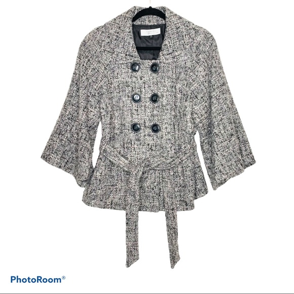 Tahari Jackets & Blazers - Vintage Tahari Wool Blend Belted Pea coat